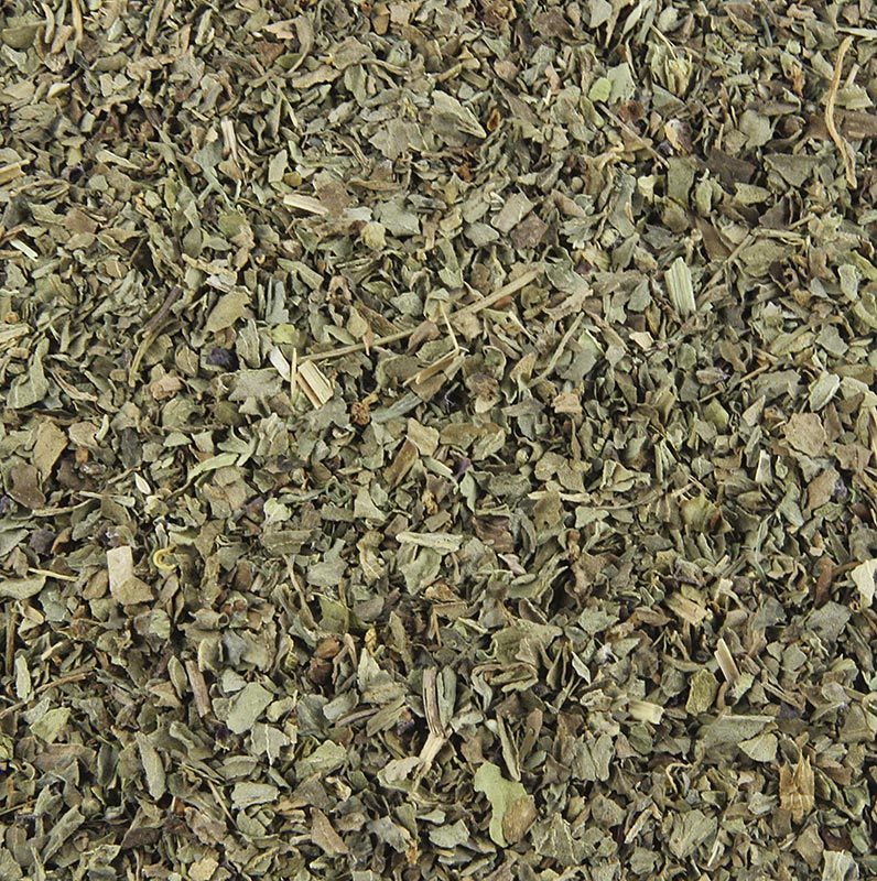 Basilikum, tørret og strimlet, 1 kg