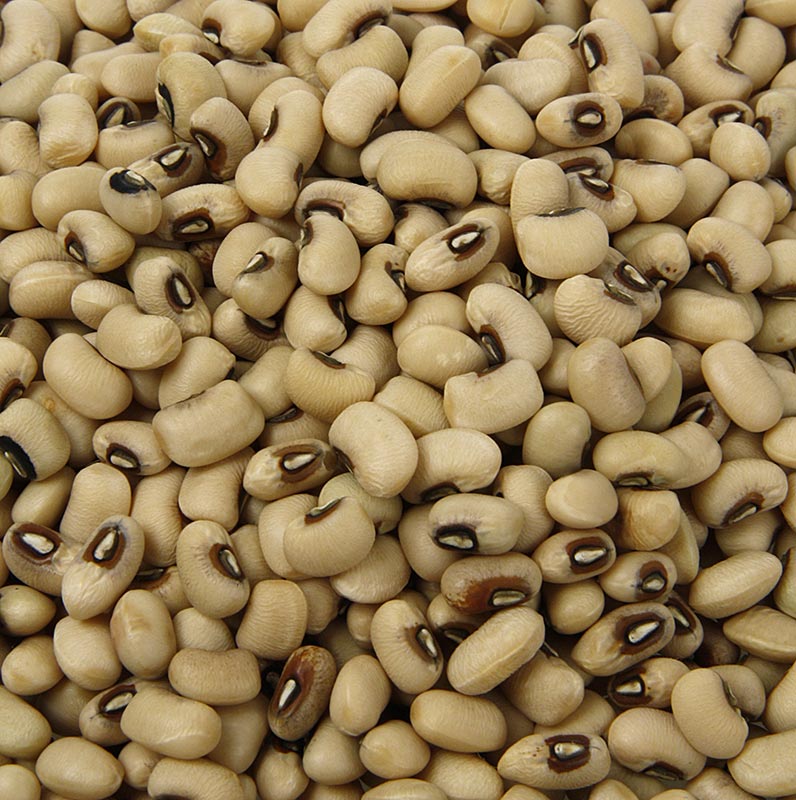 Bønner, Black-Eye Beans – hvide med sorte øjne, tørrede, 500 g