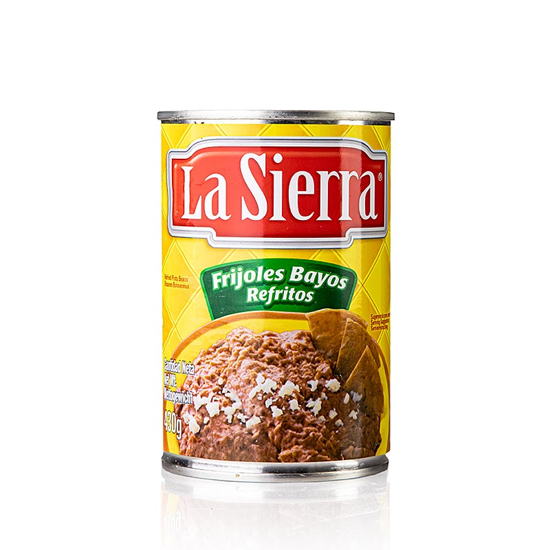 Refried Beans, brun bønnemus/bønnepasta, krydret, 430 g