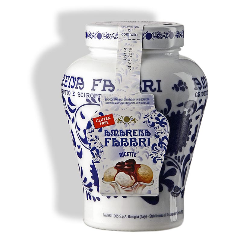 Amarena-kirsebær, i sirup, Vase, 600 g