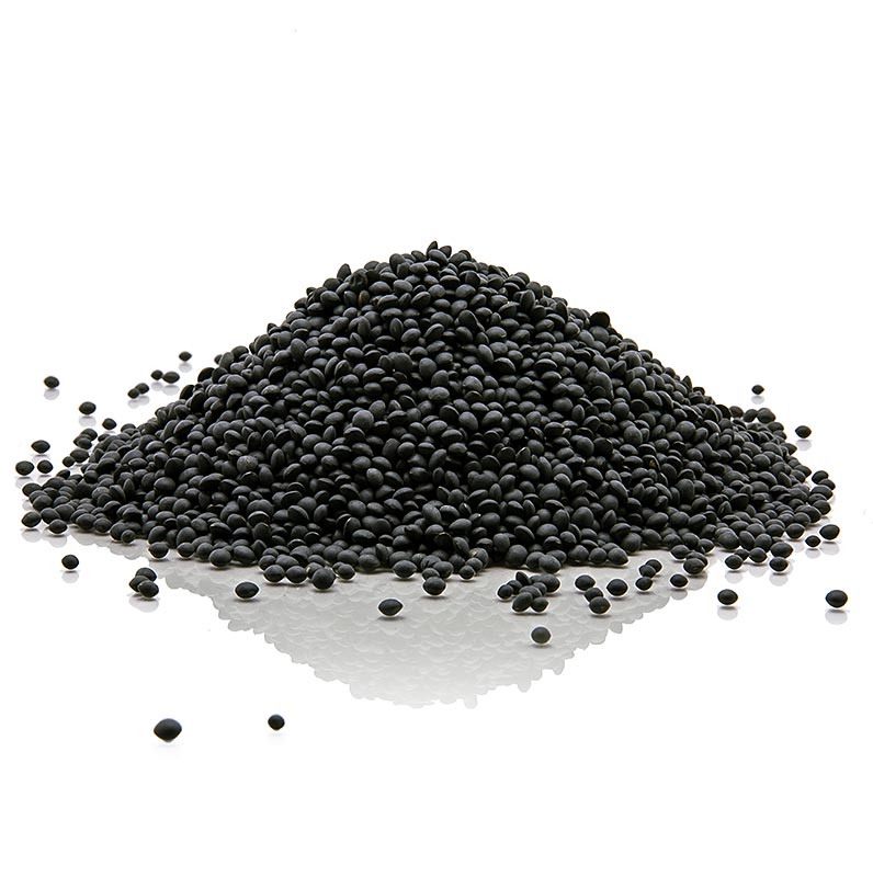 Linser, Beluga, sorte, økologiske, 1 kg