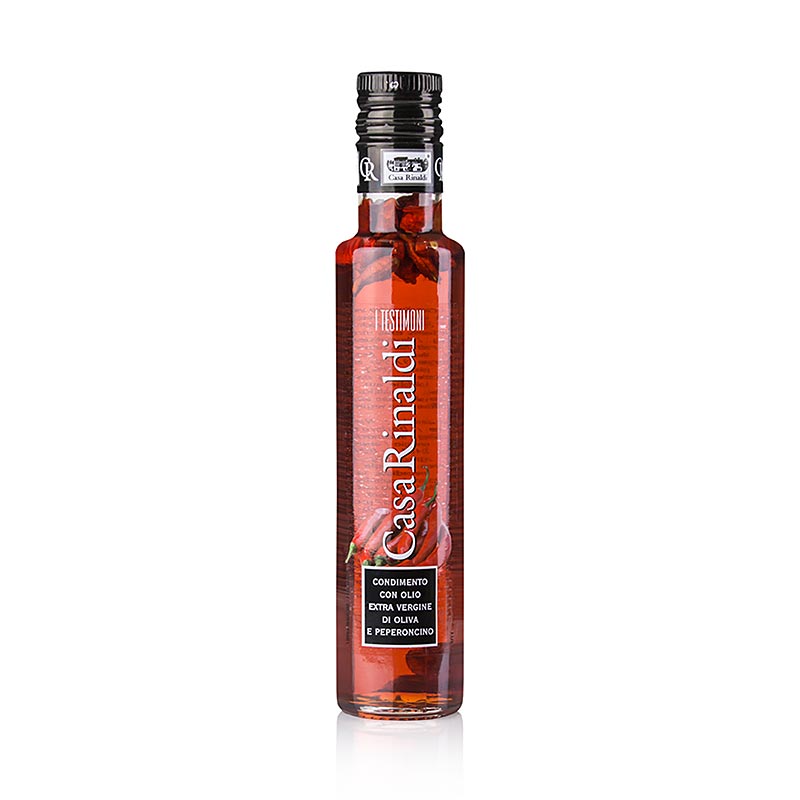 Ekstra jomfruolivenolie, Casa Rinaldi aromatiseret med peperoncino, 250 ml
