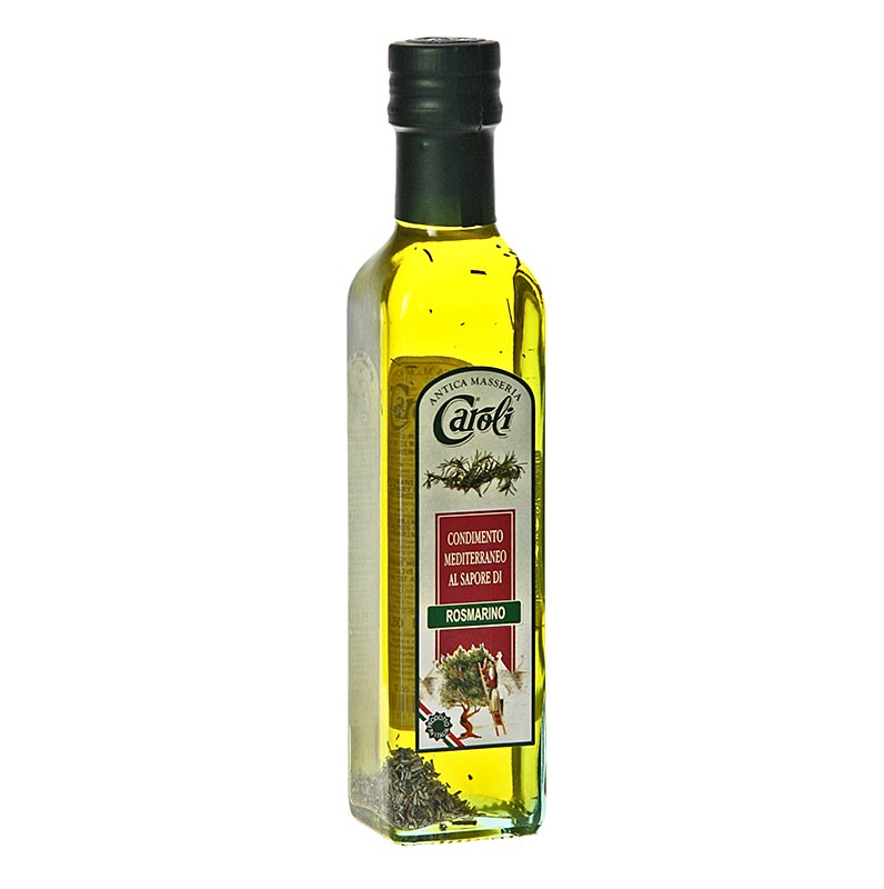 Ekstra jomfruolivenolie, Caroli aromatiseret med rosmarin, 250 ml