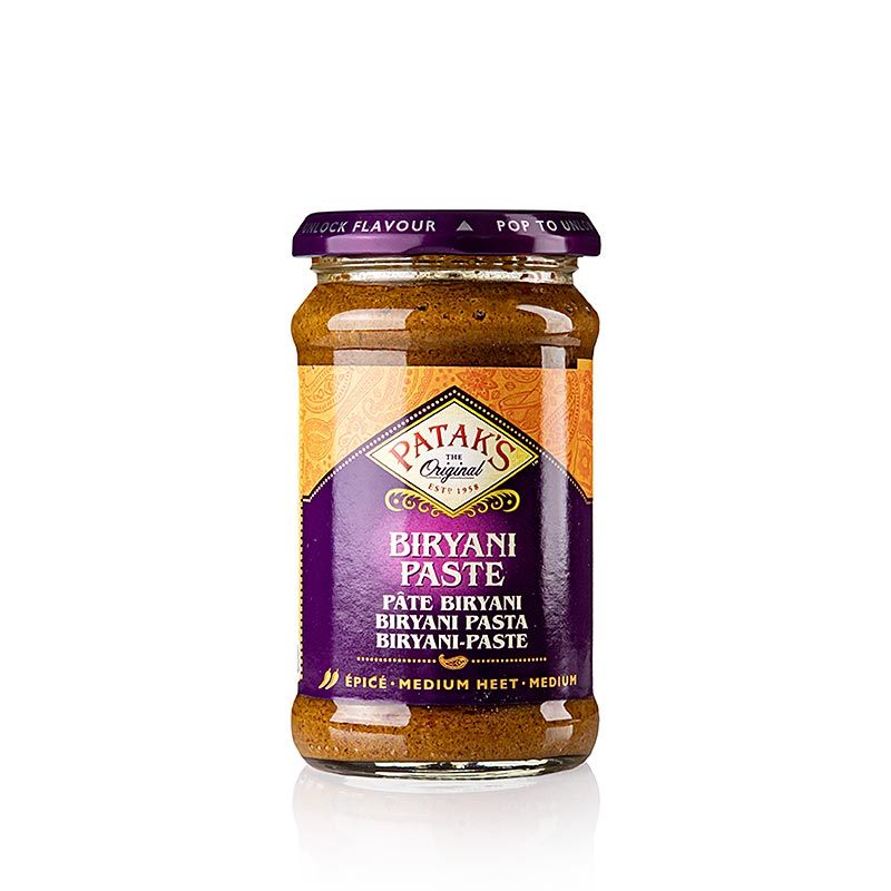 Biryani-pasta mild, Patak´s, 283 g