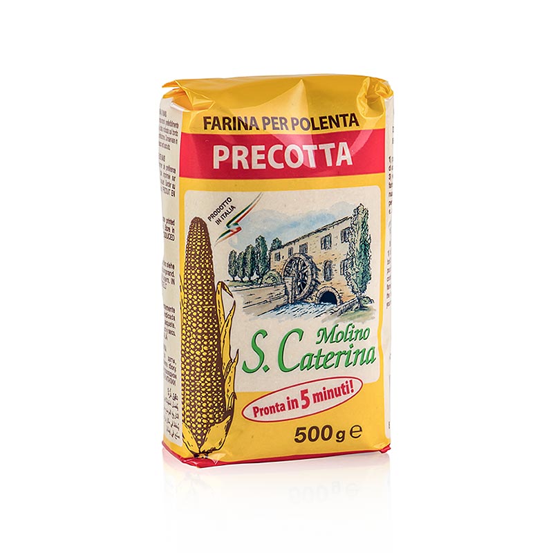 Polenta - Quick-Polenta Precotta, majsgryn, forkogt, 500 g