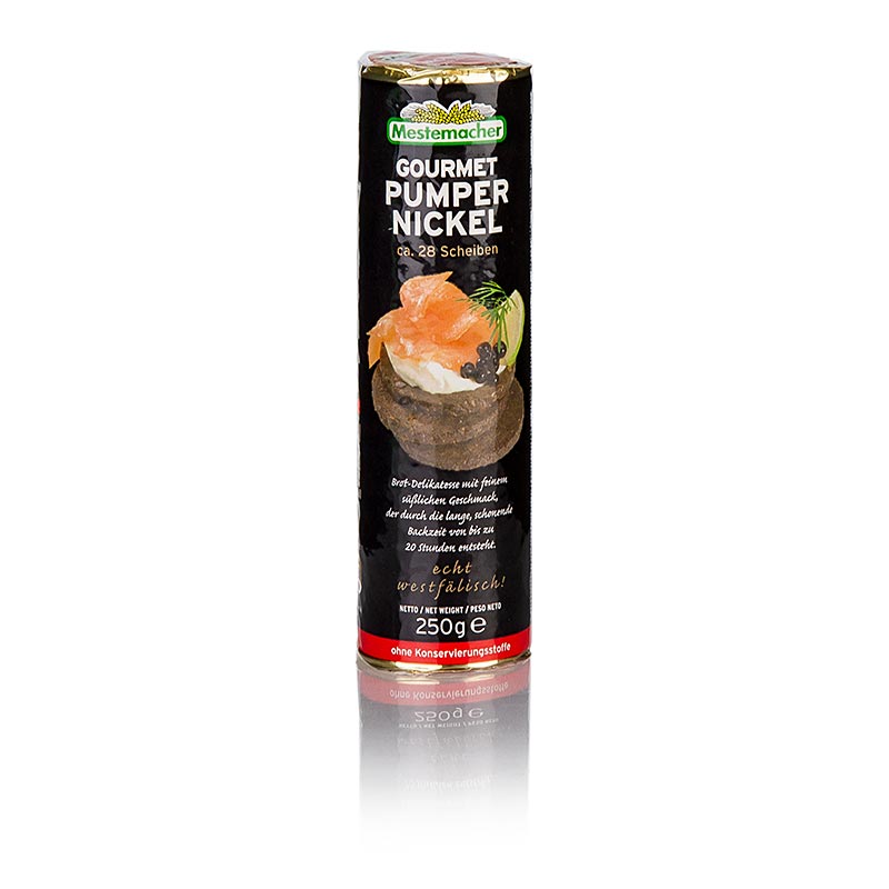 Pumpernickel - Amuse-Bouche, runde skiver, 250 g, 28 stk