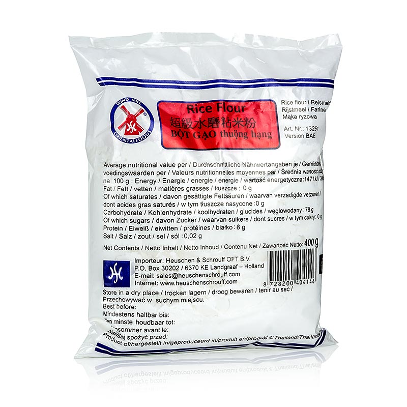 Rismel, hvidt, 400 g
