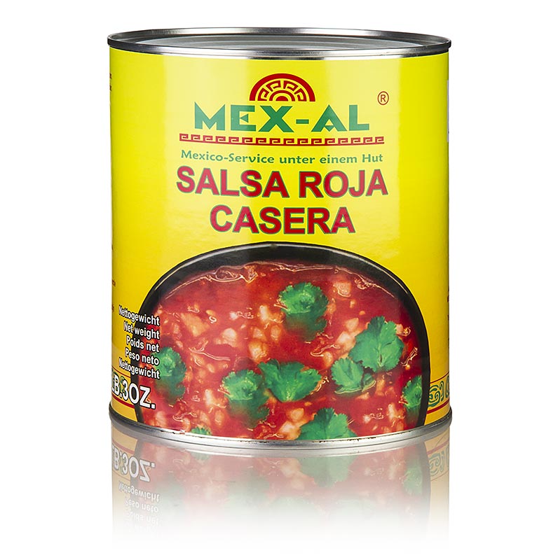 Salsa Cassera, rød, passer godt til tortillachips, 2,8 kg