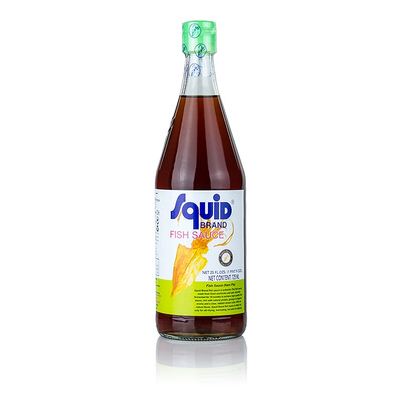 Fiskesauce, mørk, Squid Brand, 725 ml