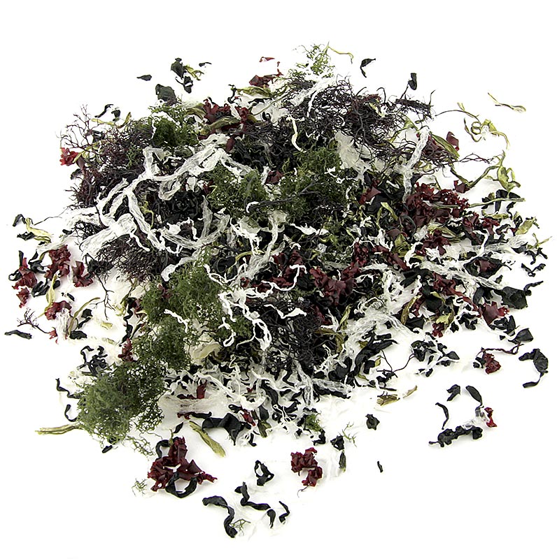 Kaiso tørret tangblanding, tørret tang, 6 tangsorter til Kaiso-salat, 100 g