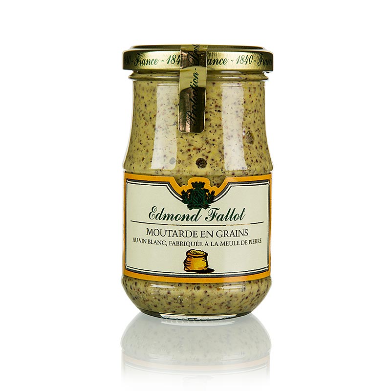 Fallot - Sennep, grov, med hvidvin, 190 ml