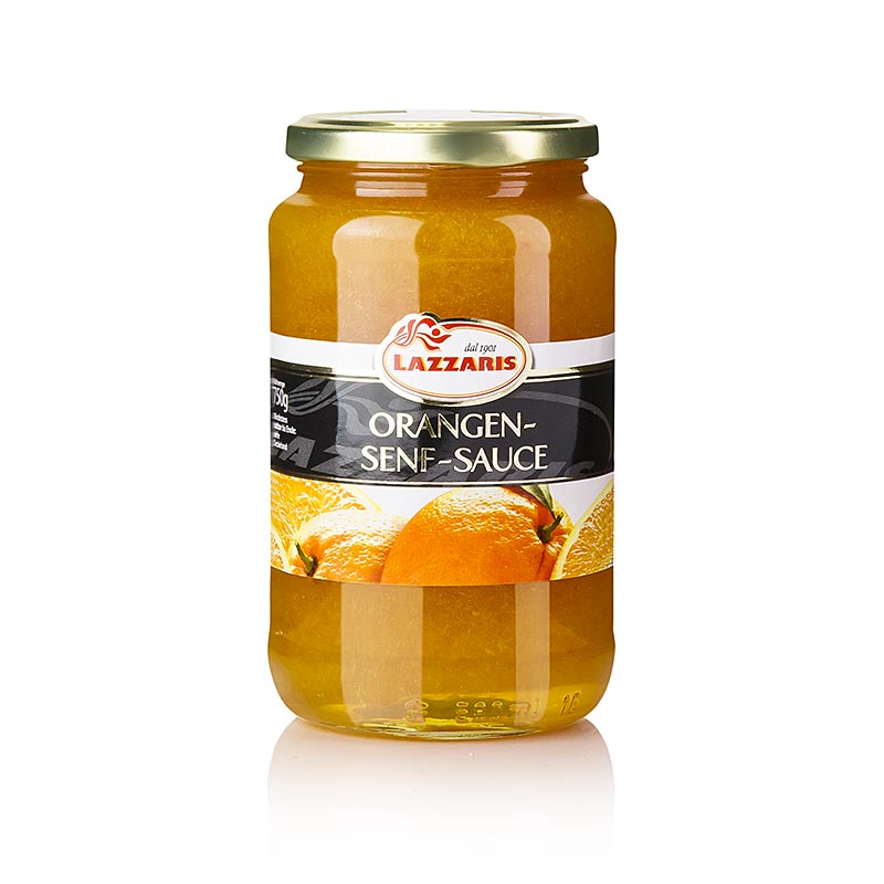 Lazzaris - Appelsin-sennepsauce, efter Tessiner-opskrift, 580 ml
