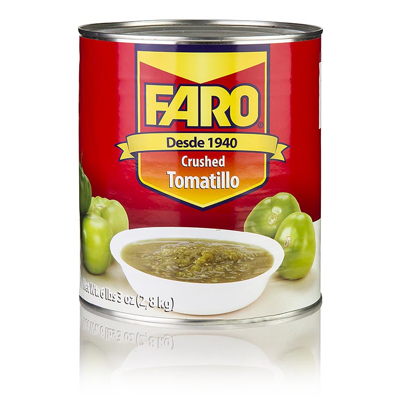 Tomatillo – grønne tomater, puré, 2,8 kg