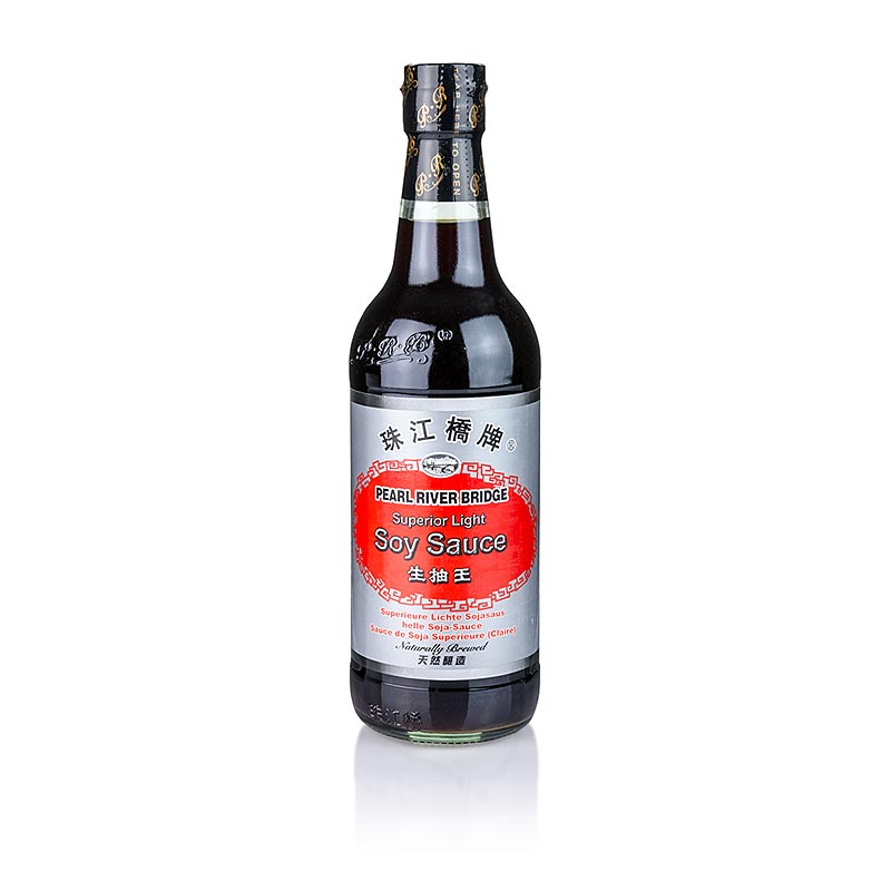 Sojasauce – Shoyu, Pearl River Bridge, lys, Kina, 500 ml