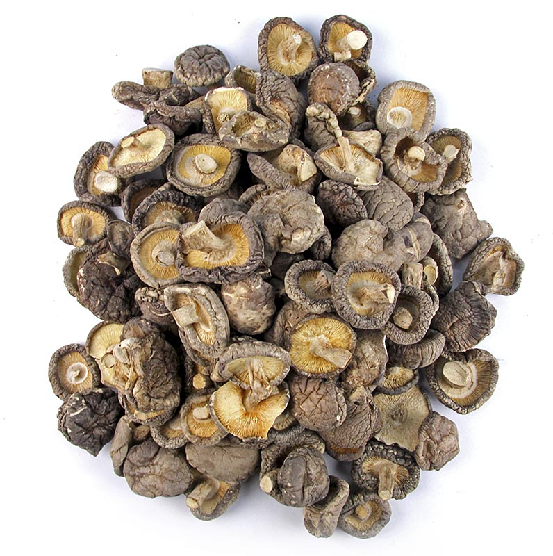 Shiitake-svampe, Tongu, lille størrelse ø 3 cm, Zhong-Hon-Gu, 1 kg