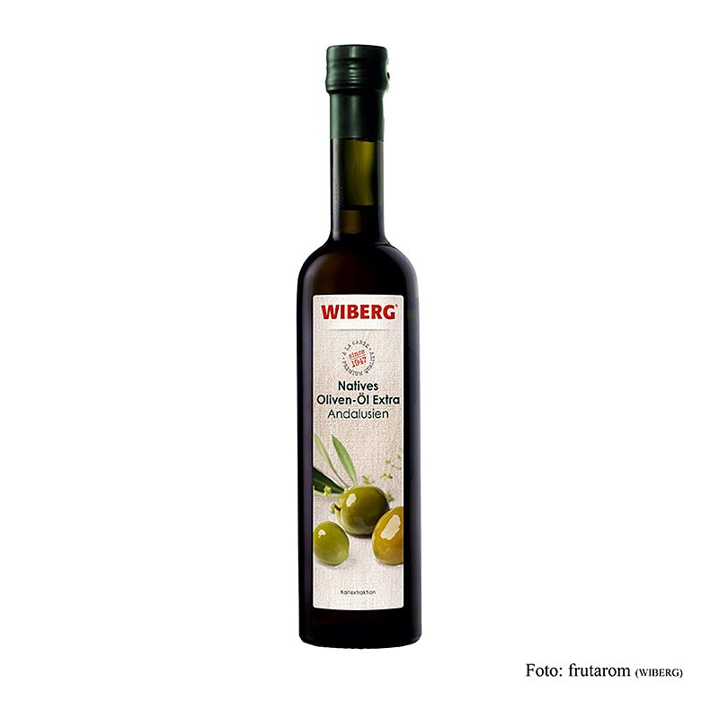 Wiberg ekstra jomfruolivenolie, koldpresset, Andalusien, 500 ml