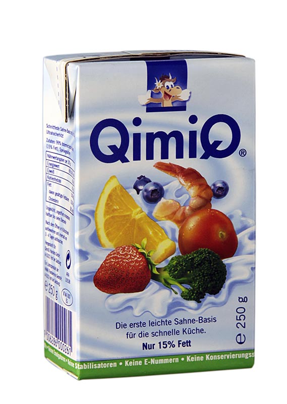 QimiQ Classic Natur, til madlavning, bagning, smagsforfining, 15 % fedt, 250 g
