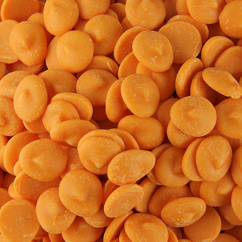 Aromatiseret dekorationsmasse – appelsin, callets, 2,5 kg