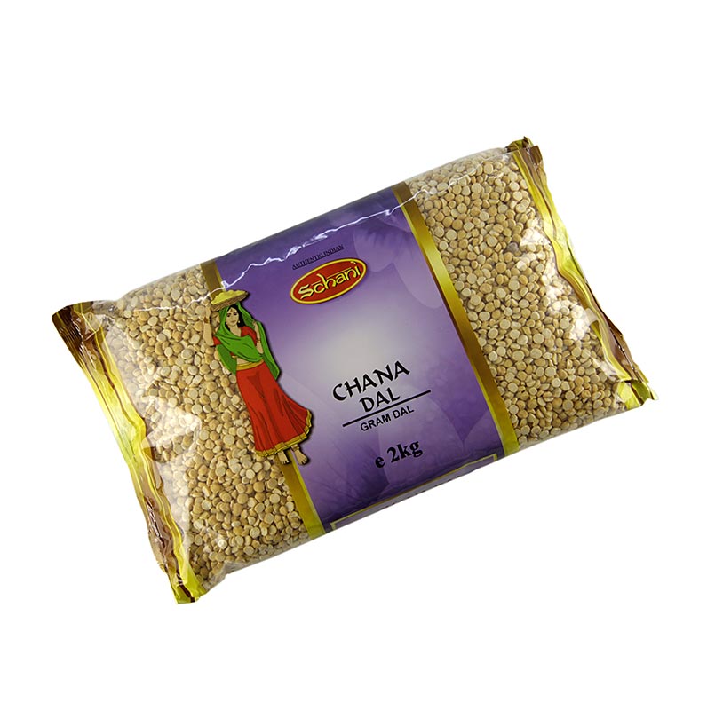 Kikærter – Chana Dal, halverede, tørrede, 2 kg