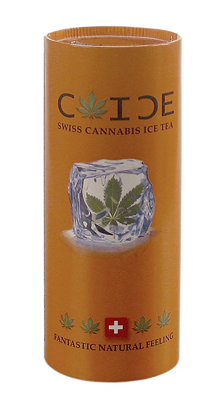 Chillo C-ICE Swiss Cannabis Ice Tea – iste med hampesmag, 250 ml