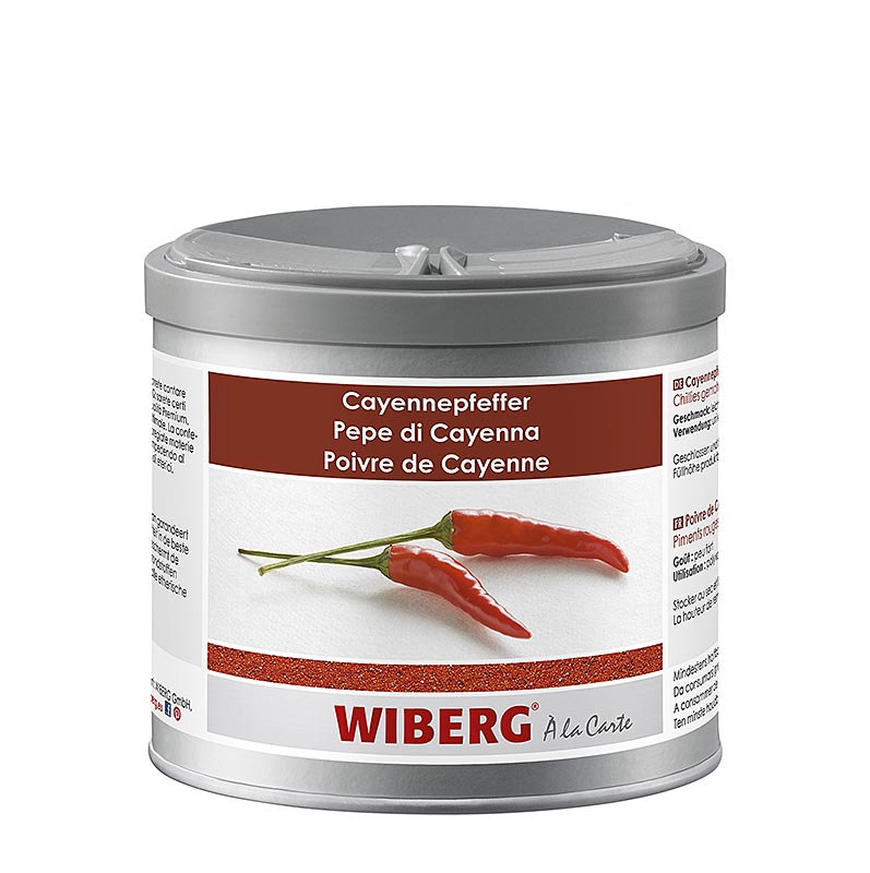 Wiberg cayennepeber, malede chilier, 260 g