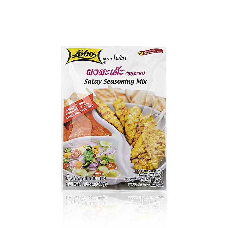 Satay/Saté - krydderiblanding, 100 g