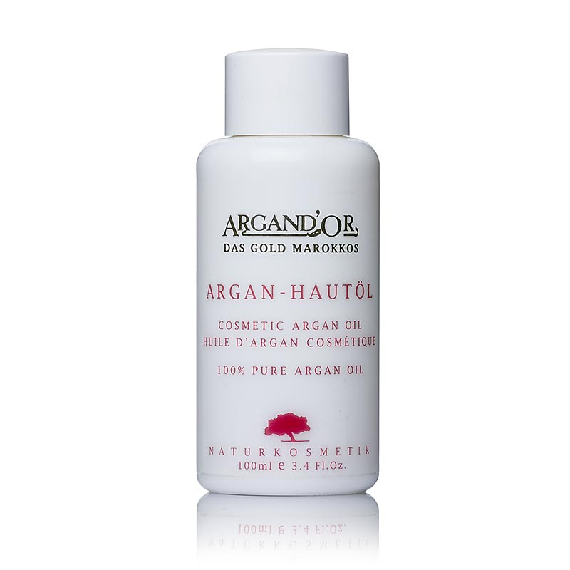 Arganolie til hudpleje, filtreret, traditionelt udvundet i Marokko, 100 ml