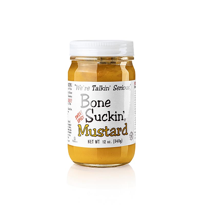 Bone Suckin´ Mustard Sweet and Hot, BBQ-sennep, Ford´s Food, 325 ml