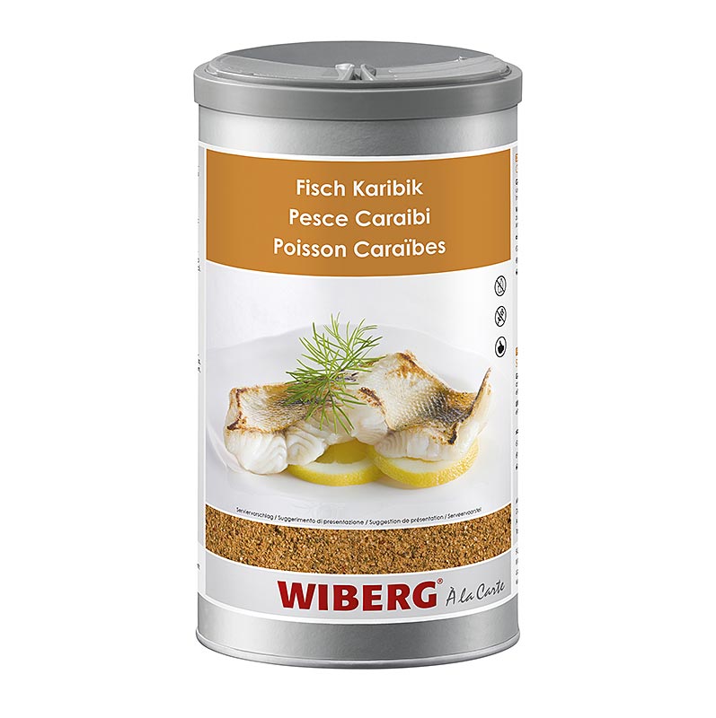 Wiberg Karibik Style, krydderisalt til fisk, 950 g