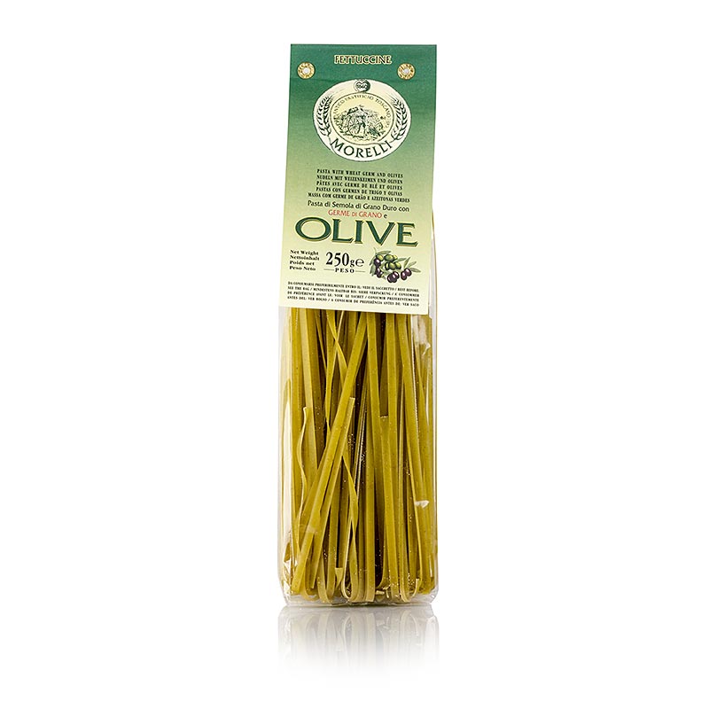 Morelli 1860 Fettuccine, med oliven og hvedekim, 250 g