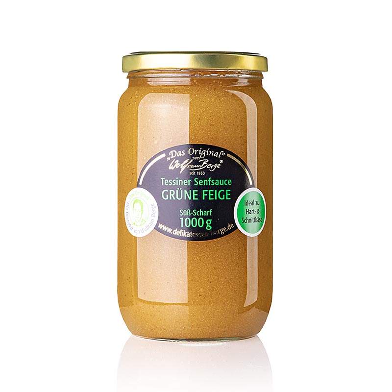 Original Tessiner figen-sennepssauce, Wolfram Berge, 750 ml