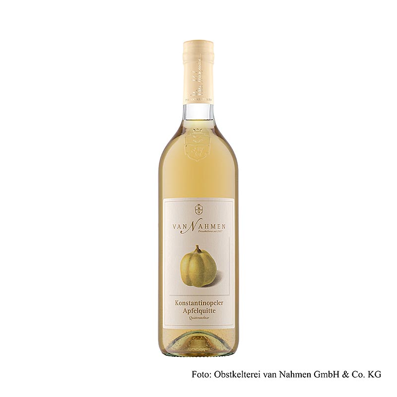 van Nahmen - Konstantinopel æble-kvittennektar, 85 % direktepresset saft, 750 ml