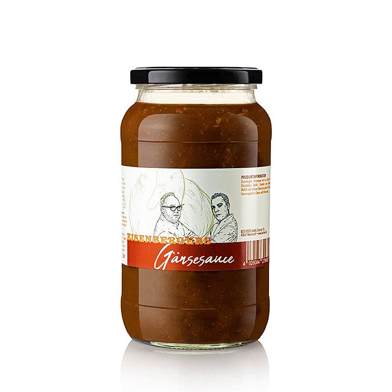 Eisenberger's gåsesaft, smagfuldt tilsat rødvin, vintersæson, 1 l