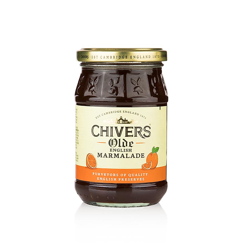 Chivers - Appelsinmarmelade - med groft skåret appelsinskal, mørk & syrlig, 340 g