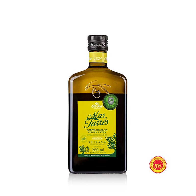 Ekstra jomfruolivenolie, Mas Tarrés Oliva Verde, Arbequina, DOP/g.U. Siurana, 250 ml
