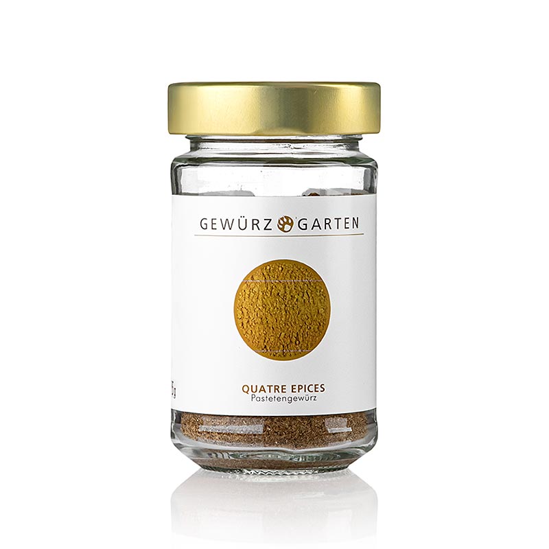 Gewürzgarten Quatre Epices - paté-krydderi, 95 g