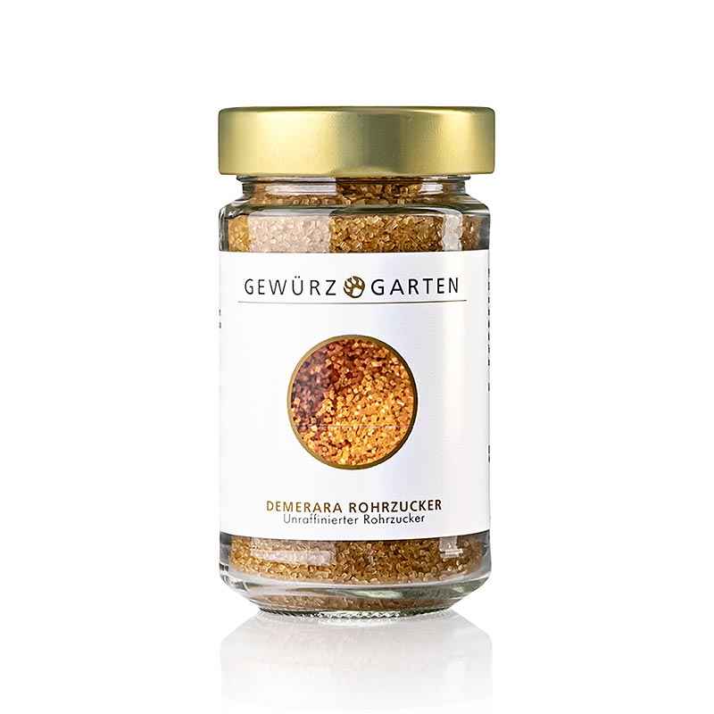 Gewürzgarten Demerara-sukker, af rørsukker, med karamellnote, 200 g
