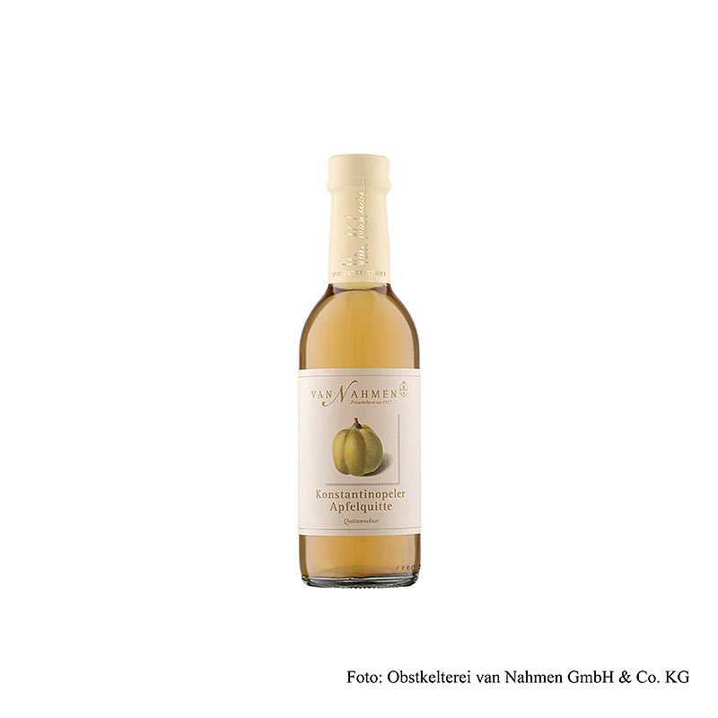 van Nahmen - Konstantinopel æble-kvittennektar, 85 % friskpresset saft, 250 ml
