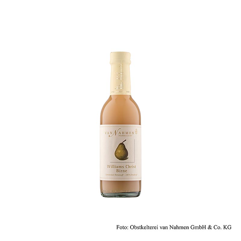 van Nahmen - Williams Christ-pæresaft, 100 % friskpresset saft, 250 ml