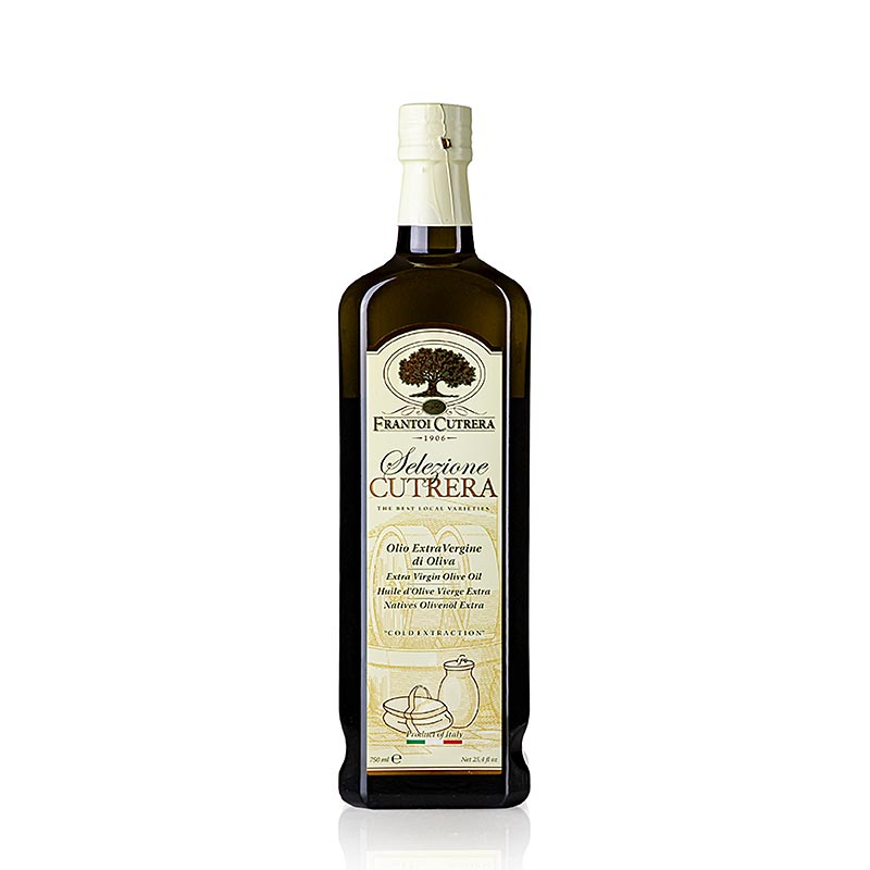 Ekstra jomfruolivenolie, Frantoi Cutrera "Selezione Cutrera", intens, 750 ml