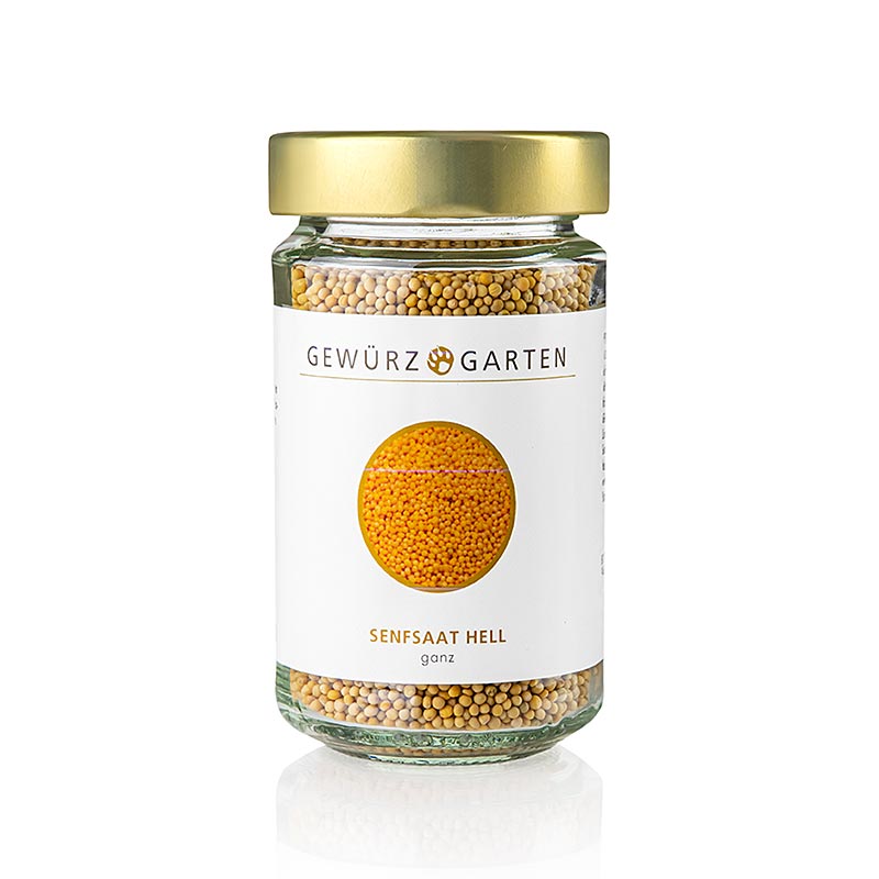 Gewürzgarten Sennepsfrø, lyse, 160 g