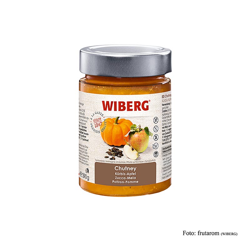 WIBERG Chutney Græskar-Æble, 390 g