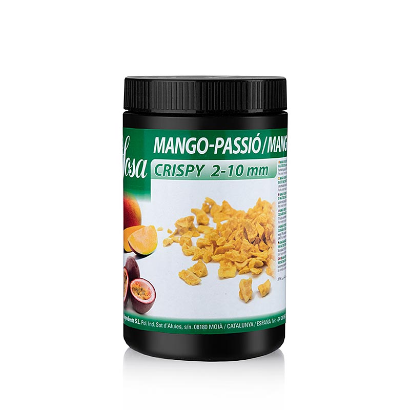 Sosa Crispy – Mango-passionsfrugt, frysetørret (38782), 250 g