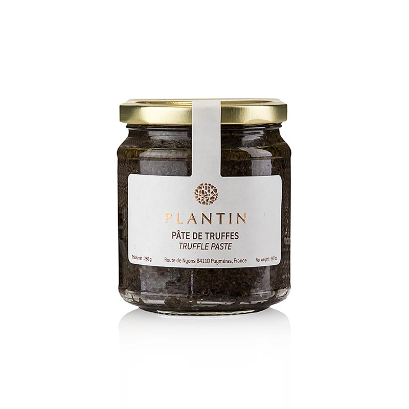 Trøffelpasta, sort, af 70 % asiatisk trøffel, Plantin, 280 g