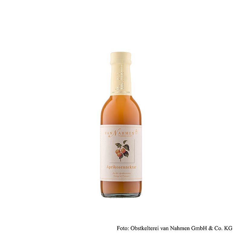 van Nahmen - Abrikosnektar (Orange de Provence), 45 % friskpresset saft, 250 ml