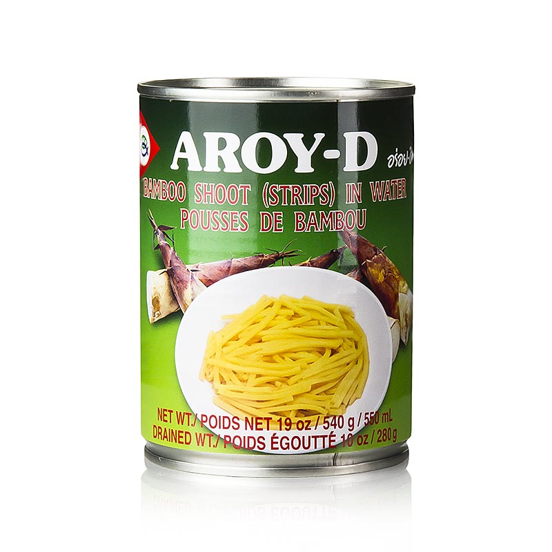 Bambusskudstrimler, Aroy-D, 540 g