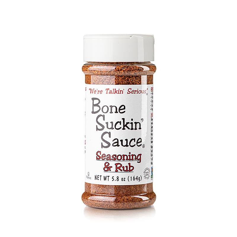 Bone Suckin´ Regular Seasoning & Rub´, BBQ-krydderiblanding, Ford´s Food, 164 g