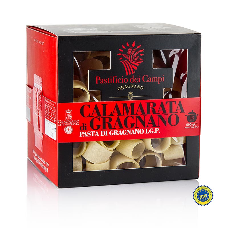 Pastificio dei Campi - No.56 Calamarata, ringformet, Pasta di Gragnano, IGP/g.U.