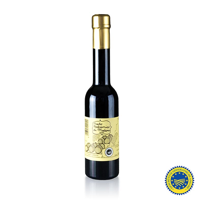 Aceto Balsamico di Modena g.g.A., ASR, mindre sød, 250 ml