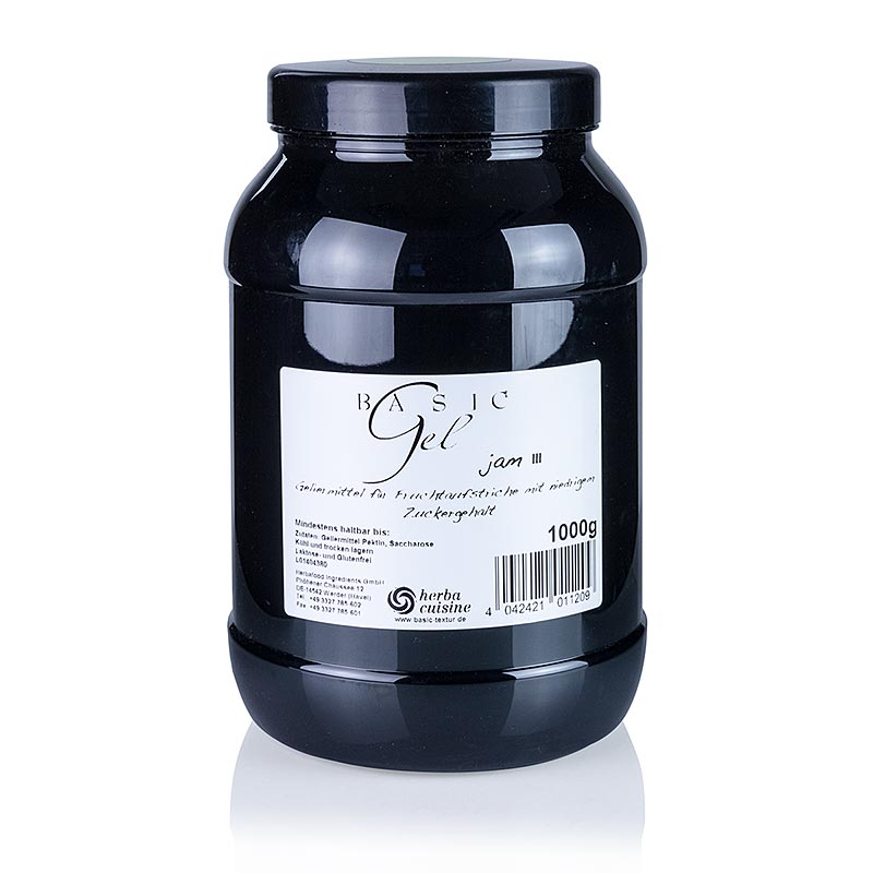 Gel - til marmelade 3, grøn, vegansk, Herbacuisine, 1 kg